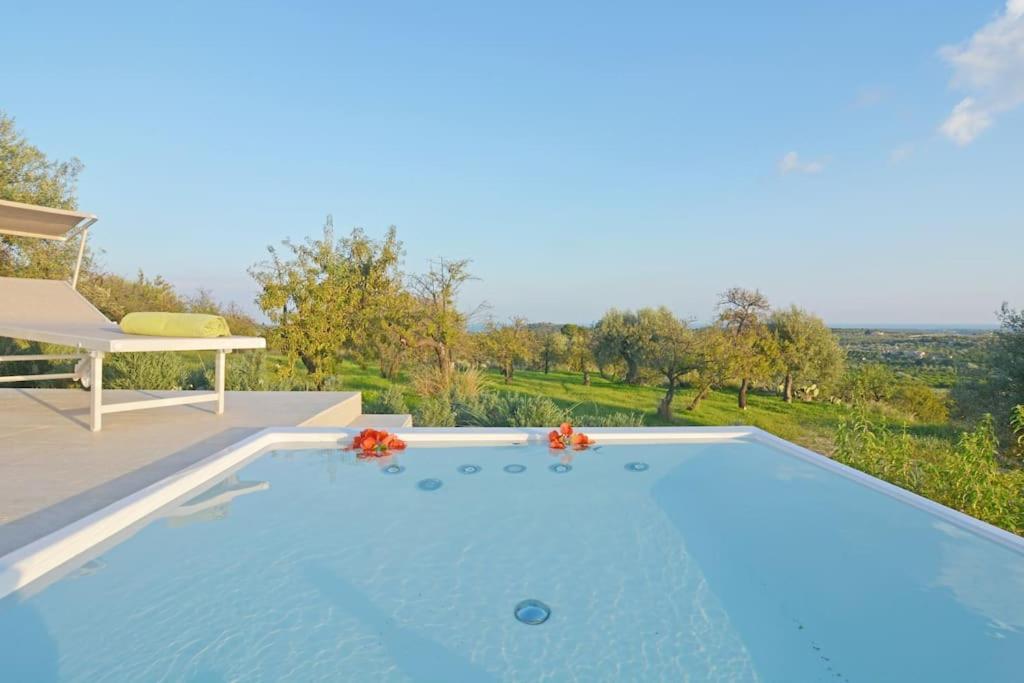 Villa Pettegola Tenuta Il Cavaliere Di Italia Noto- Vista Mare Mini Piscina Idromassaggio Eksteriør billede